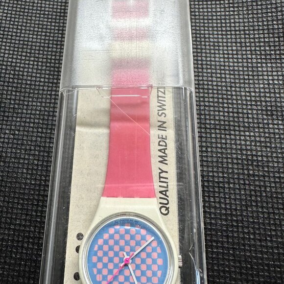 Swatch Watch Raspberry Shortcake LW113 Vintage 1987 - Picture 3 of 5
